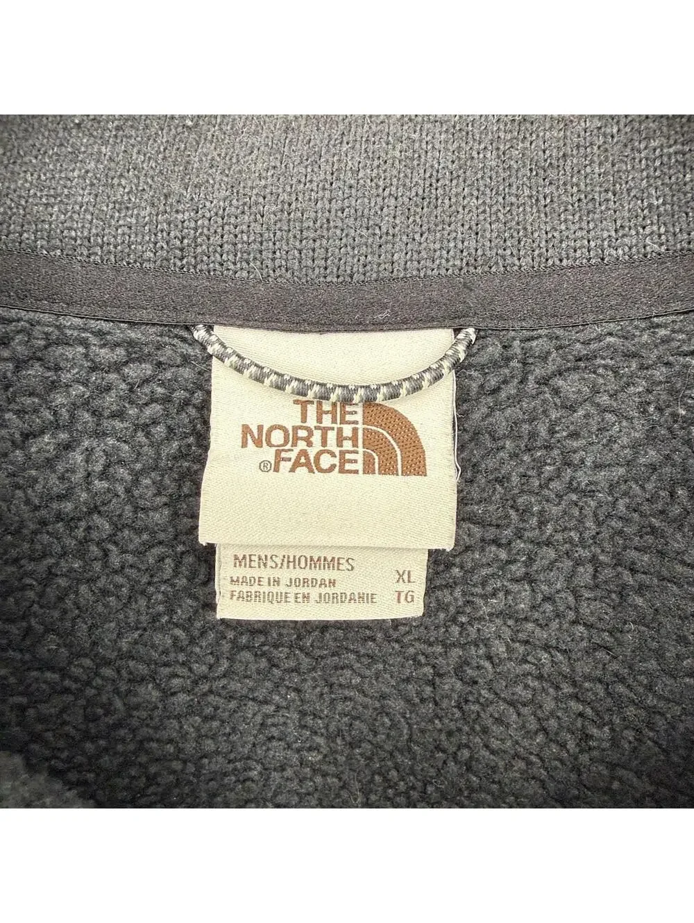 The North‎ Face Gordon Lyons Heavyweight Fleece Quarter Zip Pullover Mens XL
